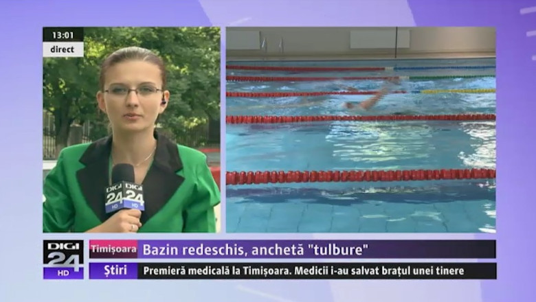 Bazin de inot redeschis, ancheta tulbure Imagine