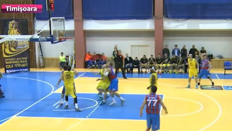 BC Timba, aproape sa provoace surpriza campionatului, cu Steaua Imagine