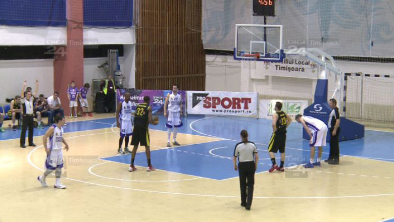 BC Timisoara a castigat derby-ul orasului, 103-58, cu Timba Imagine