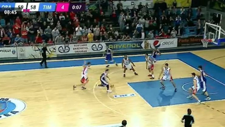 BC Timisoara: la sapte secunde de victorie pe terenul liderului Ligii Nationale, CSM Oradea Imagine