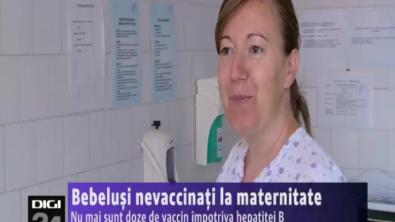 Bebelusi nevaccinati la maternitate. S-au epuizat dozele de vaccin impotriva hepatita B si BCG Imagine