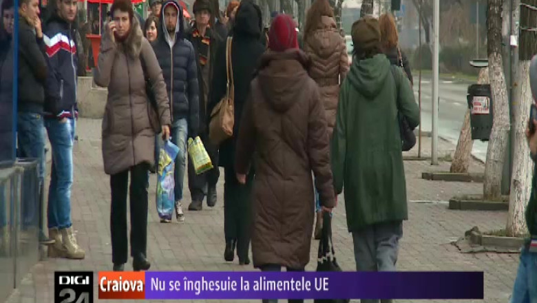 Beneficiarii din judetul Olt nu se inghesuie la alimentele UE   Imagine