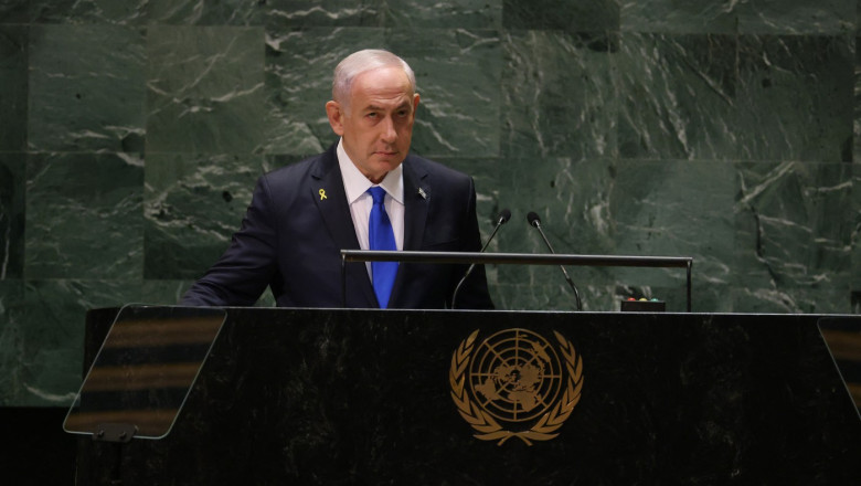 Benjamin Netanyahu isi intrerupe vizita in Statele Unite, dupa noul atac masiv al Israelului asupra capitalei libaneze Imagine