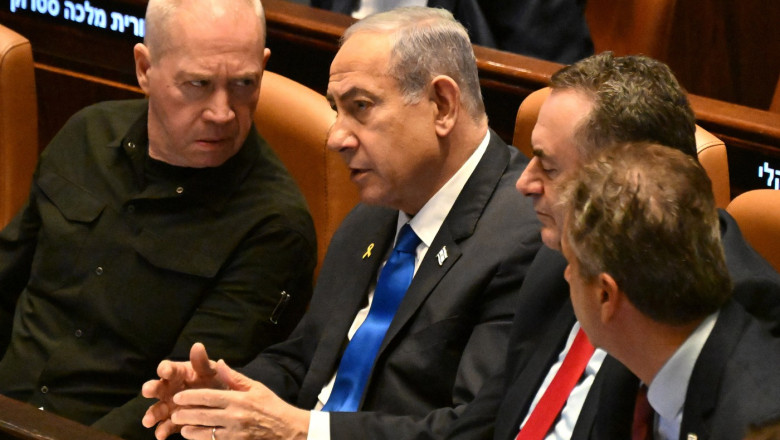 Benjamin Netanyahu l-a demis pe ministrul Apararii, Yoav Gallant. Acuzatiile premierului israelian Imagine