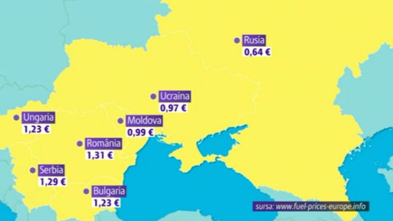 Benzinarii fac profit si cand preturile scad. Romania are cel mai mare pret la benzina dintre tarile din regiune Imagine