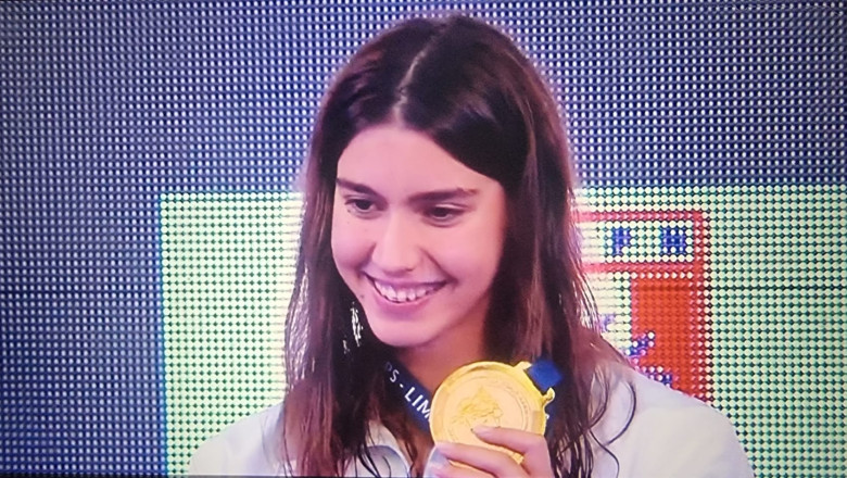 Bianca Costea, surpriza de la Lima: este cea mai rapida inotatoare din lume la junori in proba de 50 m liber Imagine
