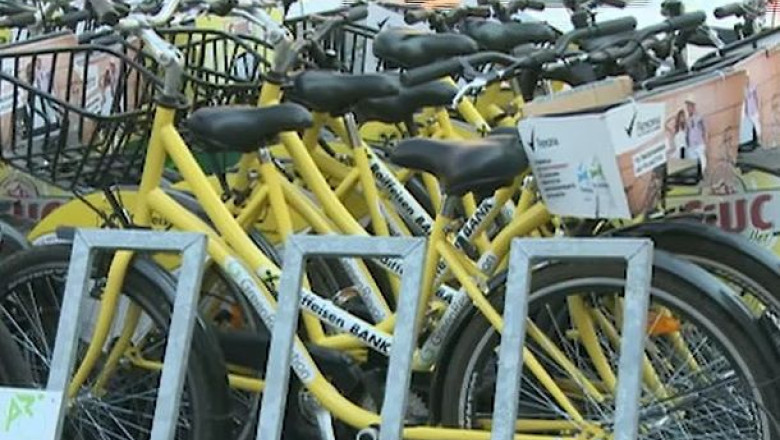 Bicicleta, mijloc de transport in comun in Timisoara Imagine