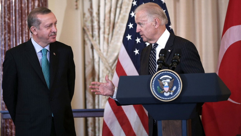 Biden a vorbit cu Erdogan la telefon: "El vrea sa rezolve ceva cu F-16. I-am spus sa rezolvam situatia Suediei" Imagine