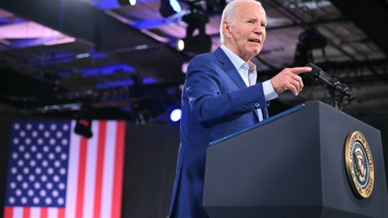 Biden face gafa dupa gafa. A spus „presedintele Putin” in loc de Zelenski si „vicepresedintele Trump” in loc de Kamala Harris Imagine