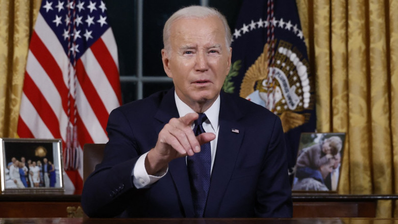 Biden: Hamas si Putin au un lucru in comun: vor sa anihileze o democratie vecina. Cand teroristii nu platesc, provoaca mai mult haos Imagine