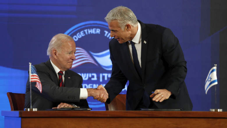 Biden i-a spus premierului israelian ca SUA nu vor permite niciodata Iranului sa obtina arma nucleara (Casa Alba) Imagine
