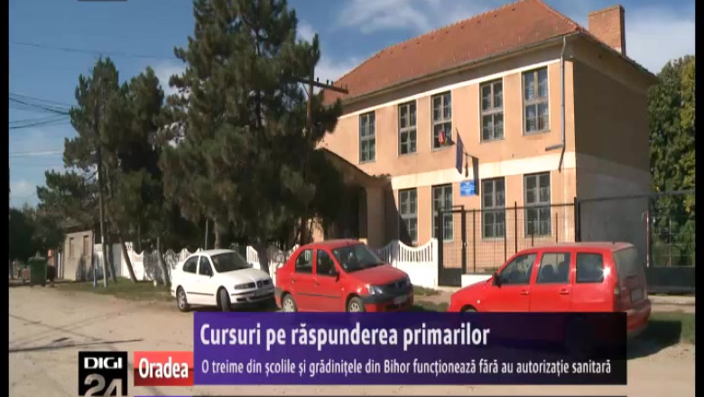 BIHOR. Copiii din localitatea Gurbediu invata intr-o scoala care nu are autorizatie de functionare Imagine