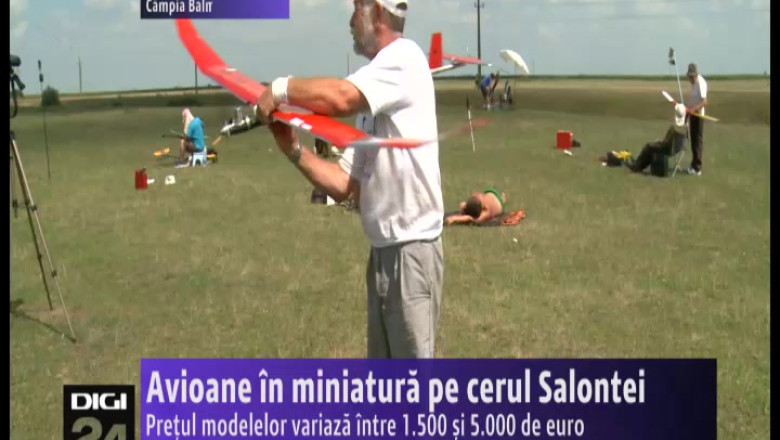 BIHOR. Cupa Mondiala de aeromodelism, langa Salonta Imagine