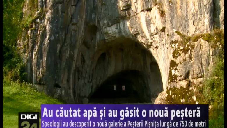 BIHOR. Descoperire facuta de speologi: au cautat apa si au gasit o noua pestera Imagine