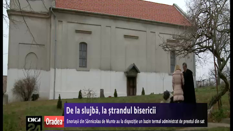 BIHOR. Enoriasii din Sannicolau de Munte au la dispozitie un bazin termal administrat de preotul din sat Imagine