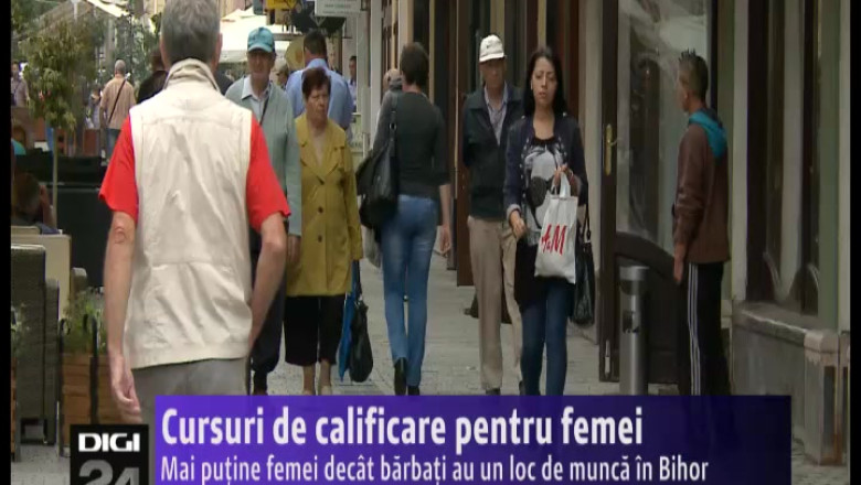 BIHOR. Femeile, mai putine locuri de munca decat barbatii Imagine