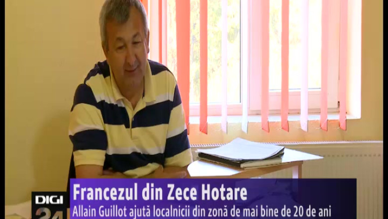 BIHOR. Francezul din Zece Hotare. Allain Guillot ajuta localnicii de mai bine de 20 de ani Imagine