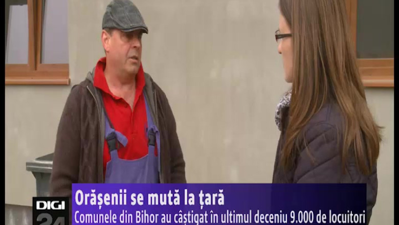 BIHOR. Orasenii se muta la tara. Comunele din judet au castigat in ultimii 10 ani 9.000 de locuitori Imagine