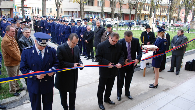 BIHOR. Politia Marghita si-a inaugurat sediul complet renovat. Lucrarile au durat un an Imagine