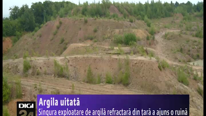 BIHOR. Singura exploatare de argila refractara din tara a ajuns o ruina Imagine