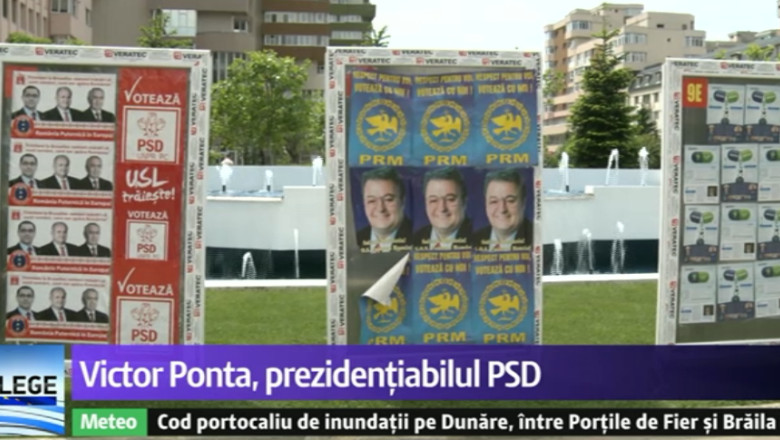 Bilant. Campanie pentru alegeri europene, cu teme romanesti. Principalii actori au fost prezidentiabilii Imagine