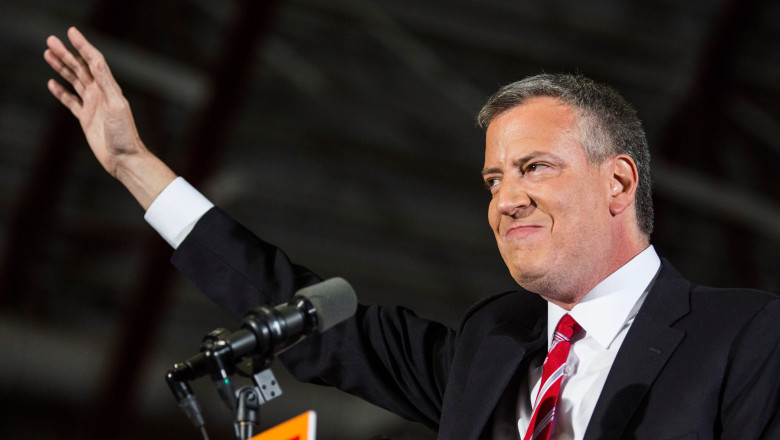 Bill de Blasio, primul primar democrat al New York-ului dupa 20 de ani Imagine