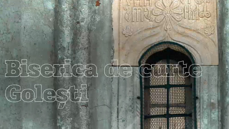 Biserica de curte Golesti Imagine