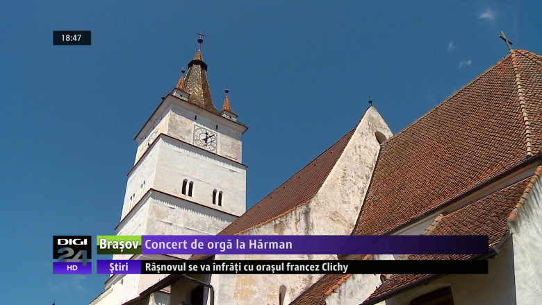 Biserica evanghelica din Harman, gazda Festivalului Musica Barcensis Imagine