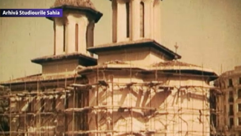 Biserica in timpul prigoanei comuniste. Imagini de la prima translare, procedura care a permis pastrarea unor monumente Imagine