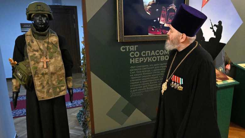 Biserica Ortodoxa Rusa a inceput instruirea „clerului militar”. Ce rol ar avea preotii pe front Imagine