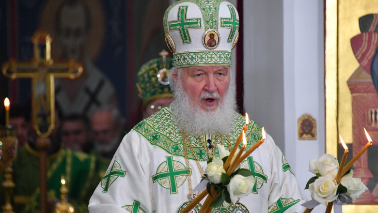 Biserica Ortodoxa rusa, dupa ce patriarhul Kiril a fost sanctionat de britanici: „Incercari de a-l forta sa renunte la opiniile sale” Imagine