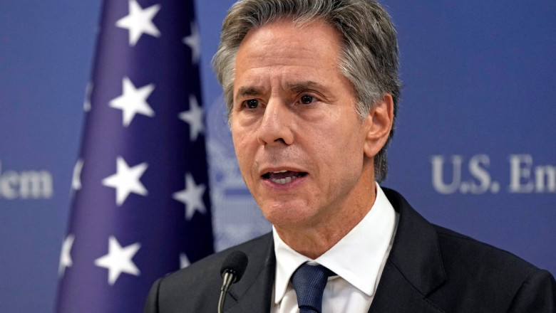 Blinken: Exista „o oportunitate extraordinara” in urmatoarele luni ca Israelul sa isi normalizeze relatiile cu vecinii sai arabi Imagine