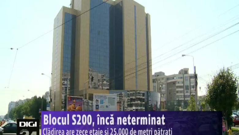 Blocul S200, inca neterminat Imagine