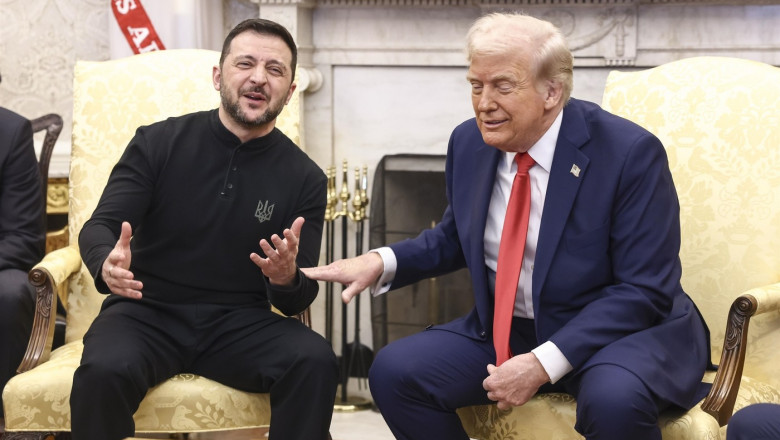 Bluza lui Zelenski, vanzari record dupa cearta cu Trump. Din ce tara vin cele mai multe comenzi Imagine