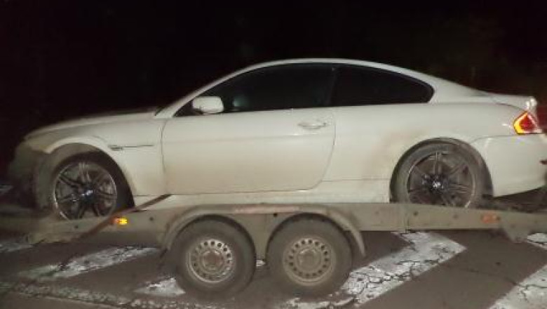 BMW 630I Coupe furat din Elvetia, gasit la Vaslui Imagine