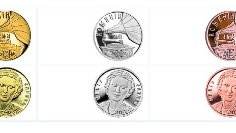 BNR emite monede speciale dedicate implinirii a 100 de ani de la nasterea Mariei Tanase Imagine