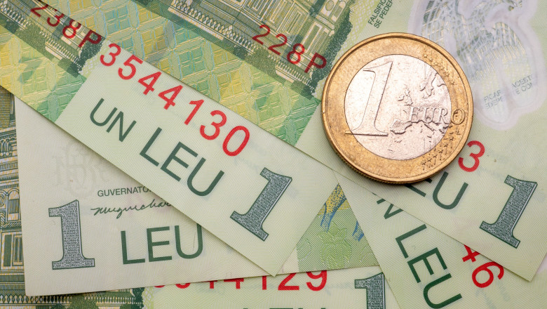 BNR: Leul se apreciaza fata de euro, dar scade fata de dolar Imagine