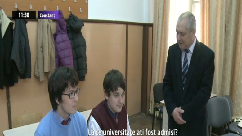 „Boboci” la liceu, admisi la facultate Imagine