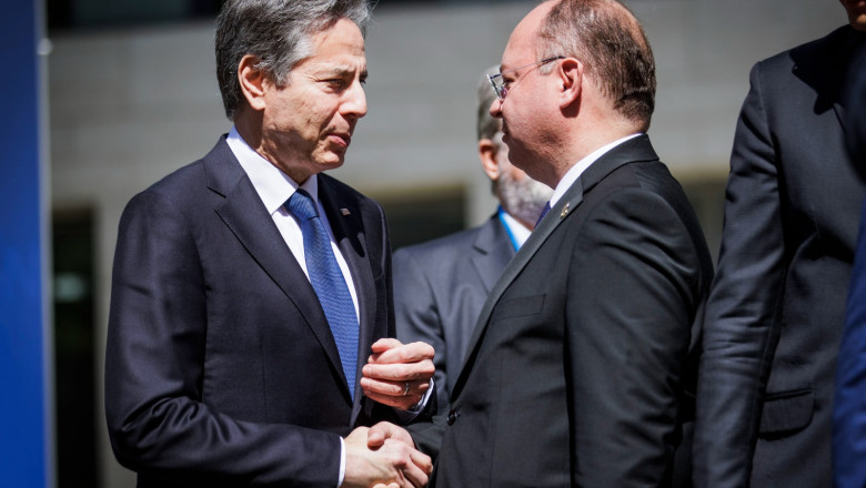 Bogdan Aurescu a vorbit cu Antony Blinken despre razboiul din Ucraina si impactul conflictului asupra securitatii Republicii Moldova Imagine