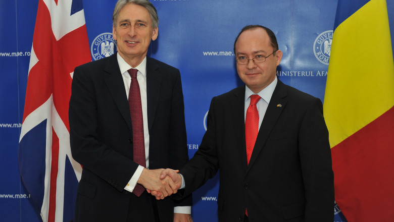 Bogdan Aurescu, dupa intalnirea cu seful diplomatiei britanice: Libertatea circulatiei fortei de munca trebuie garantata deplin Imagine