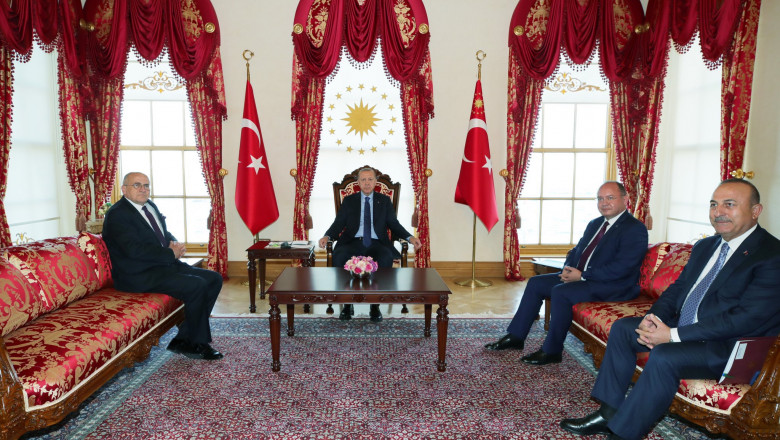 Bogdan Aurescu, primit de Recep Erdogan. MAE: ministrul roman a exprimat sustinerea pentru aderarea Finlandei si Suediei in NATO Imagine