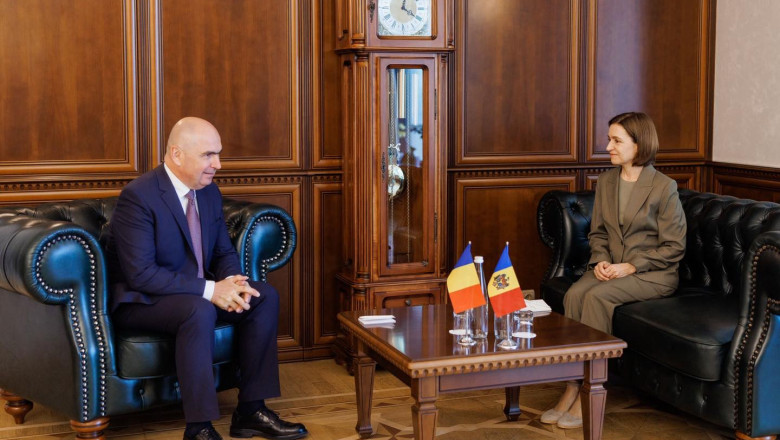 Bolojan a discutat, la Chisinau, cu presedinta Republicii Moldova. Maia Sandu: Construim impreuna un viitor european sigur si prosper Imagine