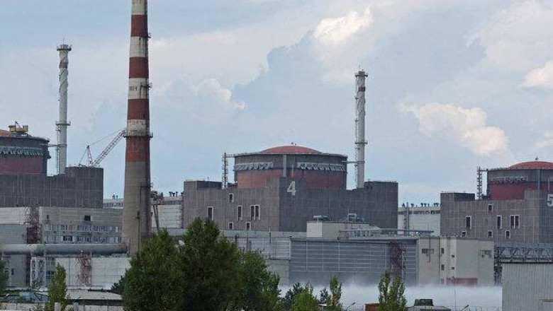 Bombardamente la centrala Zaporojie, in apropiere de locul unde sunt depozitate materialele radioactive. SUA cer zona demilitarizata Imagine