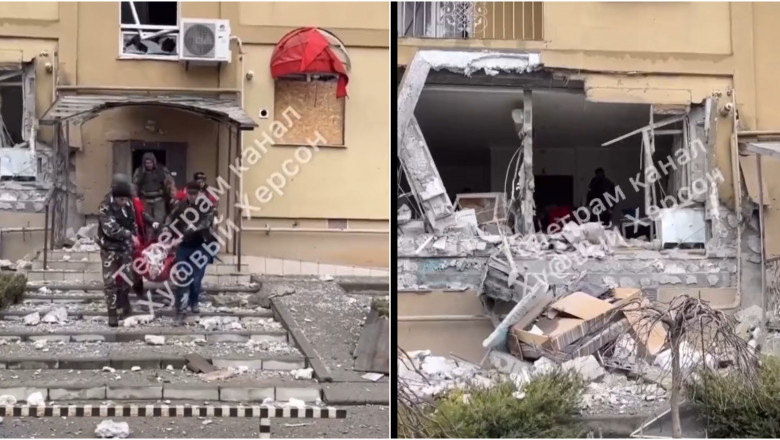 Bombardamente rusesti in zone cu civili din Herson, inclusiv un spital si o scoala: cel putin 3 oameni au murit iar 5 sunt raniti Imagine