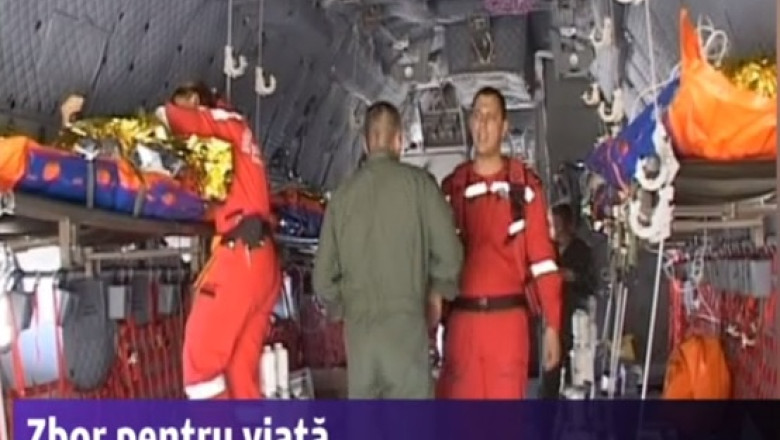BOR PENTRU VIAtA. Primele imagini din aeronavele care au transportat ranitii din Muntenegru Imagine