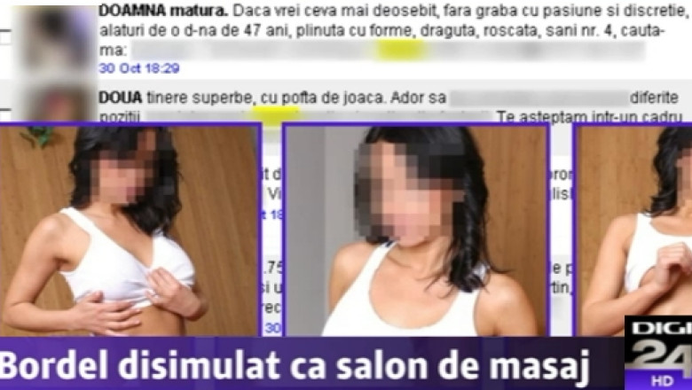 Bordel disimulat in salon de masaj, descoperit de politisti intr-un bloc din sectorul 5 al Capitalei Imagine