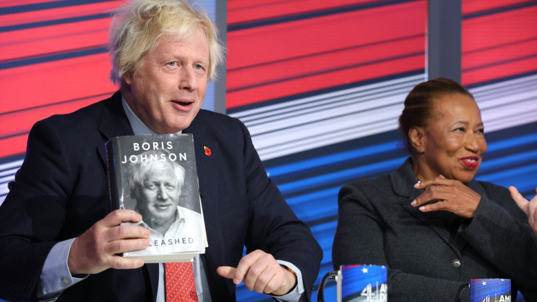 Boris Johnson, dat afara din platoul unei emisiuni TV: In loc sa vorbeasca despre alegerile din SUA, isi lauda cartea de memorii Imagine