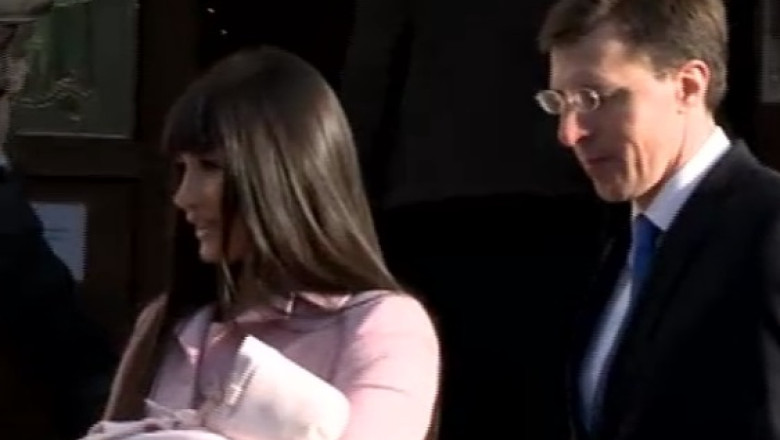 Botez in familia Basescu. Nasul D. Chirtoaca: „E un gest simbolic de unire ceea ce se intampla azi” Imagine