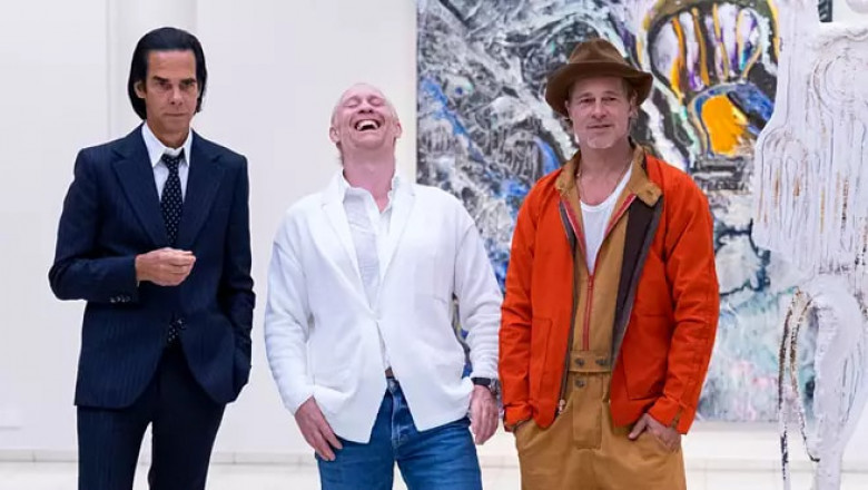 Brad Pitt si-a facut debutul ca sculptor in Finlanda: „Este vorba despre auto-reflectie, despre greselile din relatiile mele” Imagine