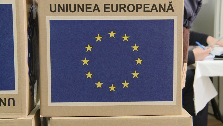 BRAILA. Au sosit ajutoarele alimentare de la UE Imagine